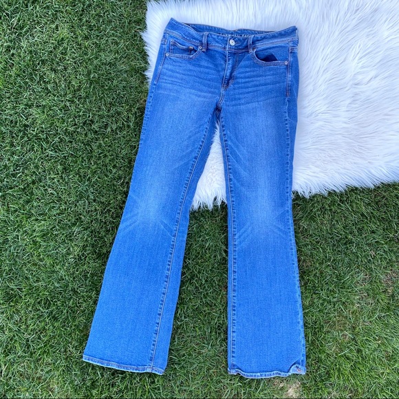 American Eagle Outfitters Denim - American Eagle super stretch kick boot 12 long